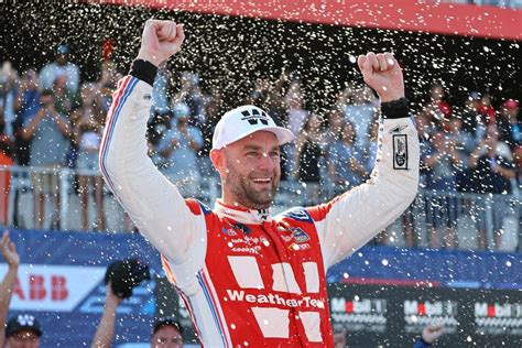 today's xfinity race results|NASCAR Xfinity Chicago: Shane van Gisbergen rallies to impressive win.